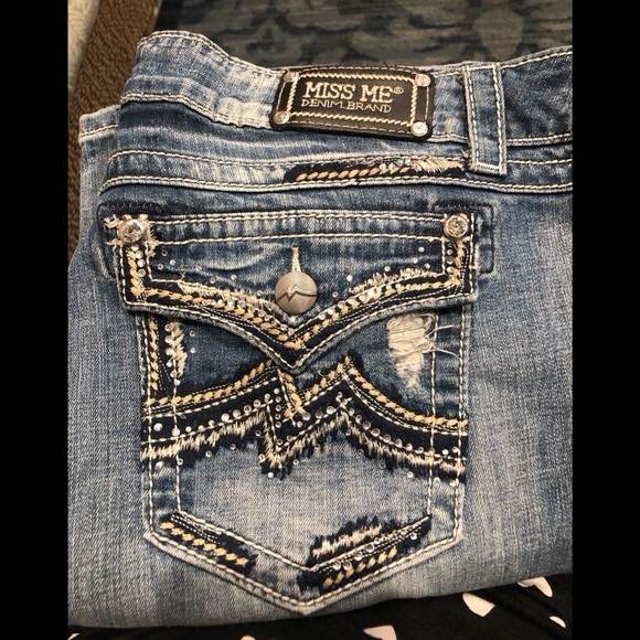 ‼️SOLD‼️Womens Miss Me Bootcut Jeans Size 36 - Picture 4 of 13